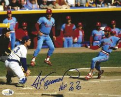 Autographed TED SIMMONS "HOF 2020" 8x10 Milwaukee Brewers 8X10 photo JSA