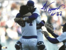 Autographed TED SIMMONS "HOF 2020" 8x10 Milwaukee Brewers 8X10 photo JSA
