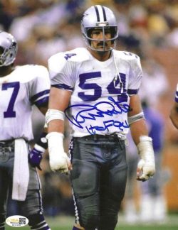 Autographed RANDY WHITE "HOF 94" 8x10 Dallas Cowboys Photo JSA