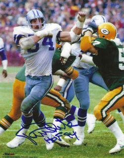Autographed RANDY WHITE "HOF 94" 8x10 Dallas Cowboys Photo
