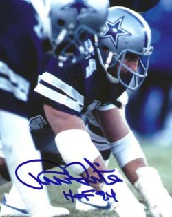 Autographed RANDY WHITE "HOF 94" 8x10 Dallas Cowboys Photo
