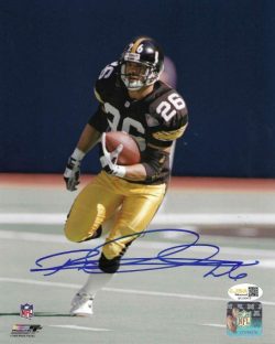 Autographed ROD WOODSON 8X10 Pittsburgh Steelers Photo JSA