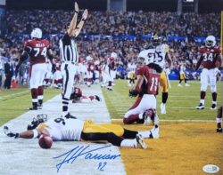 Autographed JAMES HARRISON 11x14 Pittsburgh Steelers Photo JSA