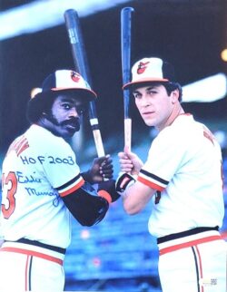 AUTOGRAPHED EDDIE MURRAY "HOF 2003" 11X14 Baltimore Orioles Photo JSA