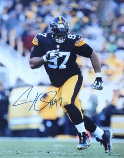 Autographed CAMERON HEYWARD 11x14 Pittsburgh Steelers Photo