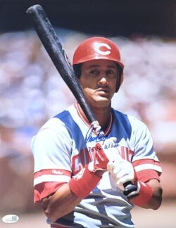 AUTOGRAPHED DAVE CONCEPCION "75,76 WSC" 11X14 Cincinnati Reds Photo JSA