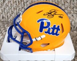 Autographed TYLER PALKO "H2P" University of Pitt Panthers Mini Helmet
