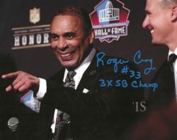 Autographed ROGER CRAIG "3x SB Champ" 8x10 San Francisco 49ers Photo
