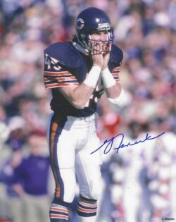 AUTOGRAPHED GARY FENCIK 8x10 Chicago Bears Photo