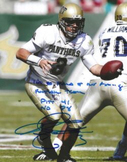 Autographed TYLER PALKO "I'm so Proud"" 8X10 Pitt Panthers Photo
