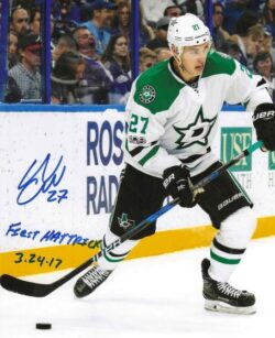Autographed ADAM CRACKNELL 8X10 Dallas Stars Photo