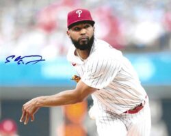 Autographed CRISTOPHER SANCHEZ 8X10 Philadelphia Phillies Photo