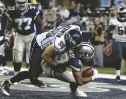 Autographed CONNOR BARWIN 8X10 Philadelphia Eagles Photo