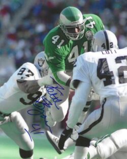 Autographed KEITH BYARS 8X10 Philadelphia Eagles Photo