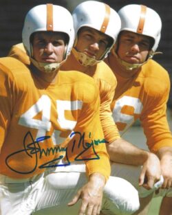 Autographed JOHNNY MAJORS 8x10 Tennessee Volunteers Photo