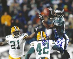 Autographed FREDDIE MITCHELL 8X10 Philadelphia Eagles Photo