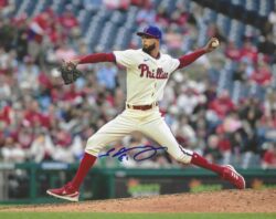 Autographed CRISTOPHER SANCHEZ 8X10 Philadelphia Phillies Photo