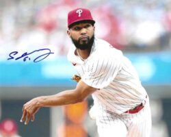 Autographed CRISTOPHER SANCHEZ 8X10 Philadelphia Phillies Photo