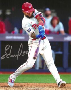 Autographed EDMUNDO SOSA 8X10 Philadelphia Phillies Photo