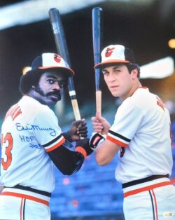 AUTOGRAPHED EDDIE MURRAY "HOF 2003" 16x20 Baltimore Orioles Photo JSA