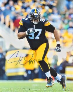 Autographed CAMERON HEYWARD 16x20 Pittsburgh Steelers Photo