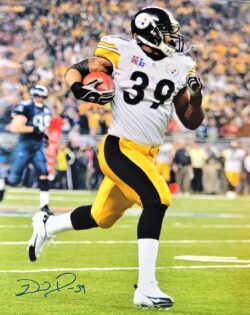 Autographed WILLIE PARKER 16x20 Pittsburgh Steelers Photo