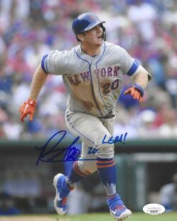 AUTOGRAPHED PETE ALONSO 8X10 New York Mets photo JSA