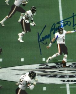 Autographed KEVIN BUTLER 8x10 Chicago Bears Photo
