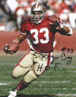 Autographed ROGER CRAIG 8x10 San Francisco 49ers Photo