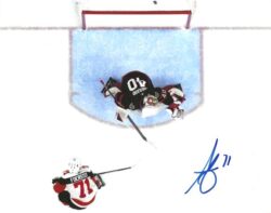 Autographed TYSON FOERSTER 8x10 Philadelphia Flyers Photo