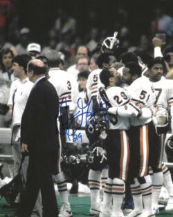 Autographed DENNIS GENTRY 8x10 Chicago Bears Photo