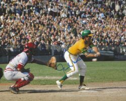 AUTOGRAPHED TED KUBIAK 8x10 Oakland A's Photo