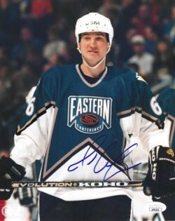 Autographed MARIO LEMIEUX 8X10 Pittsburgh Penguins Photo JSA
