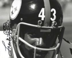 Autographed FRANK LEWIS 8x10 Pittsburgh Steelers Photo