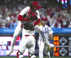 AUTOGRAPHED MICHAEL LORENZEN Philadelphia Phillies 8x10 Photo
