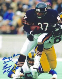 Autographed EMERY MOOREHEAD 8x10 Chicago Bears Photo