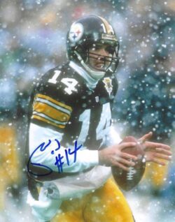 Autographed NEIL O'DONNELL 8X10 Pittsburgh Steelers Photo