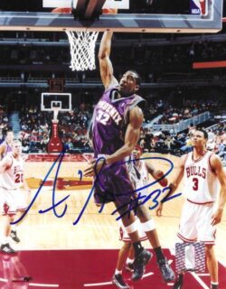 Autographed AMAR'E STOUDAMIRE 8x10 Phoenix Suns photo