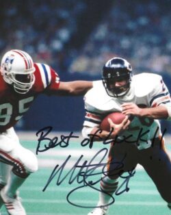 Autographed MATT SUHEY 8x10 Chicago Bears Photo