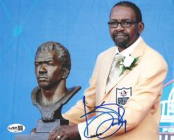 Autographed KENNY EASLEY 8X10 Seattle Seahawks photo JSA