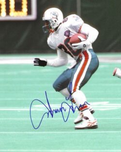 Autographed IRVING FRYAR 8x10 Miami Dolphins photo