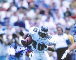 Autographed IRVING FRYAR 8x10 Philadelphia Eagles Photo