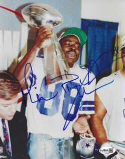 Autographed MICHAEL IRVIN 8x10 Dallas Cowboys Photo JSA
