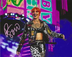 Autographed RUBY SOHO WWE NXT AEW Wrestling 8x10 Photo