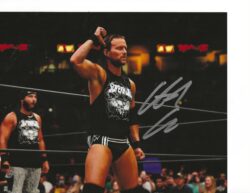 Autographed ADAM COLE WWE NXT AEW Wrestling 8x10 Photo