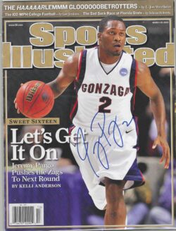 Autographed JEREMY PARGO UCONN HUSKIES Sports Illustrated 3/30/2009