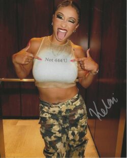 Autographed KELANI JORDAN WWE NXT AEW Wrestling 8x10 Photo