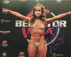 Autographed VALARIE LOUREDA WWE NXT AEW Wrestling 8x10 Photo
