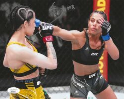 Autographed TABATHA RICCI UFC MMA Wrestling 8x10 Photo JSA
