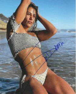 Autographed TABATHA RICCI UFC MMA Wrestling 8x10 Photo